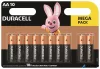 Elem, AA ceruza, 10 db, DURACELL "Basic"