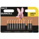 Elem, AAA mikro, 10 db, DURACELL 'Basic'