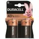 Elem, D góliát, 2 db, DURACELL "Basic"