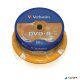 DVD-R lemez, AZO, 4,7GB, 16x, 25 db, hengeren, VERBATIM