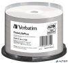 DVD-R lemez, nyomtatható, matt, no-ID, 4,7GB, 16x, 50 db, hengeren, VERBATIM