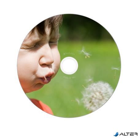 DVD-R lemez, nyomtatható, matt, ID, 4,7GB, 16x, 1 db, normál tok, VERBATIM