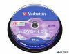 DVD+R lemez, kétrétegű, 8,5GB, 8x, 10 db, hengeren, VERBATIM "Double Layer"