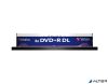 DVD+R lemez, kétrétegű, 8,5GB, 8x, 10 db, hengeren, VERBATIM 'Double Layer'