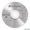 DVD+R lemez, kétrétegű, 8,5GB, 8x, 1 db, normál tok, VERBATIM 'Double Layer'