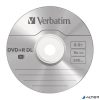 DVD+R lemez, kétrétegű, 8,5GB, 8x, 1 db, normál tok, VERBATIM "Double Layer"