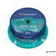 DVD-RW lemez, újraírható, 4,7GB, 4x, 25 db, hengeren, VERBATIM