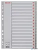 Regiszter, műanyag, A4, 1-31, ESSELTE, szürke