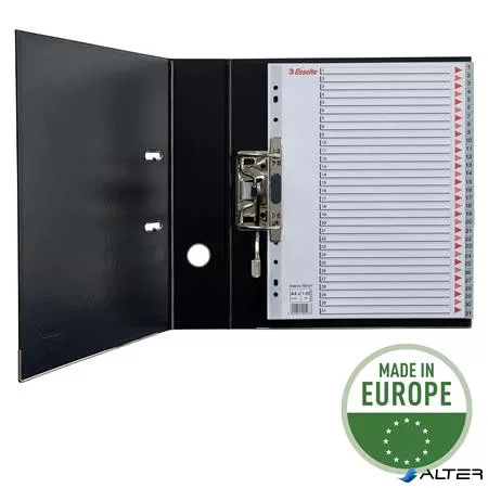 Regiszter, műanyag, A4 Maxi, 1-31, ESSELTE, szürke