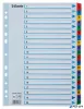Regiszter, karton, A4, 1-20, ESSELTE "Mylar"