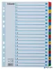Regiszter, karton, A4, 1-20, ESSELTE "Mylar"