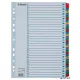 Regiszter, karton, A4, 1-31, ESSELTE "Mylar"