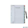 Regiszter, karton, A4, 1-31, ESSELTE "Mylar"