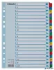Regiszter, karton, A4, A-Z, ESSELTE "Mylar"