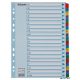Regiszter, karton, A4, A-Z, ESSELTE "Mylar"