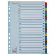 Regiszter, karton, A4, A-Z, ESSELTE "Mylar"