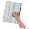 Regiszter, karton, A4, A-Z, ESSELTE "Mylar"