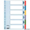 Regiszter, laminált karton, A4, 6 részes, ESSELTE "Mylar"