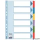 Regiszter, laminált karton, A4, 6 részes, ESSELTE "Mylar"