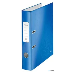   Iratrendező, 52 mm, A4, karton, LEITZ '180 Wow', kék