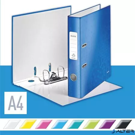 Iratrendező, 52 mm, A4, karton, LEITZ '180 Wow', kék