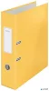 Iratrendező, 80 mm, A4, karton, 180°, LEITZ "Cosy Soft Touch", melegsárga