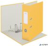 Iratrendező, 80 mm, A4, karton, 180°, LEITZ "Cosy Soft Touch", melegsárga