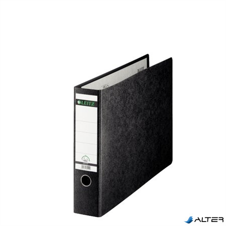 Iratrendező, 77 mm, A3, karton, újrahasznosított, LEITZ "180", fekete
