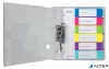 Regiszter, műanyag, A4 Maxi, 1-6, LEITZ "Wow"