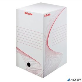   Archiválódoboz, A4, 200 mm, karton, ESSELTE "Standard", fehér