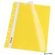 Gyorsfűző, lefűzhető, PP, A4, ESSELTE, VIVIDA, sárga