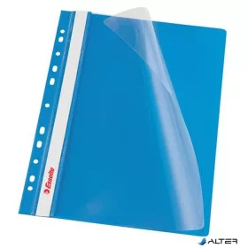 Gyorsfűző, lefűzhető, PP, A4, ESSELTE, VIVIDA, kék