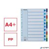 Regiszter, műanyag, A4 Maxi, 10 részes, ESSELTE