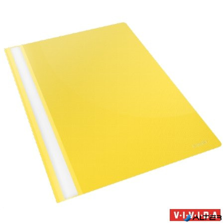 Gyorsfűző, PP, A4, ESSELTE "Standard", VIVIDA, sárga