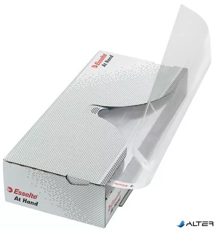 Genotherm, lefűzhető, A4, 55 mikron, víztiszta felület, adagolóban, ESSELTE "At Hand"