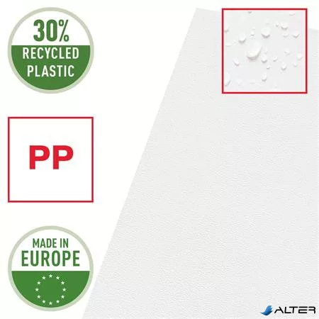 Genotherm, "L", A4, 85 mikron, narancsos felület, ESSELTE "Standard"