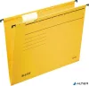 Függőmappa, karton, A4, LEITZ 'Alpha Standard', sárga