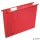 Függőmappa, karton, A4, LEITZ 'Alpha Standard', piros