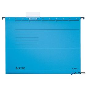   Függőmappa, karton, A4, LEITZ "Alpha Standard", kék
