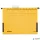 Függőmappa, oldalvédelemmel, karton, A4, LEITZ "Alpha", sárga