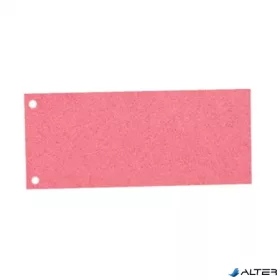 Elválasztócsík, karton, ESSELTE, piros