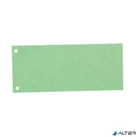 Elválasztócsík, karton, ESSELTE, zöld