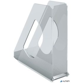   Iratpapucs, műanyag, 68 mm, ESSELTE "Europost", víztiszta