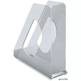   Iratpapucs, műanyag, 68 mm, ESSELTE "Europost", víztiszta