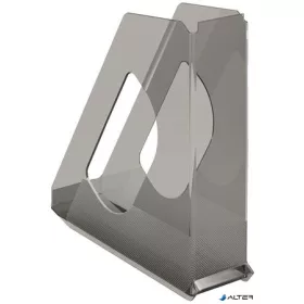   Iratpapucs, műanyag, 68 mm, ESSELTE "Europost", füstszínű