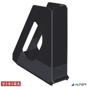   Iratpapucs, műanyag, 68 mm, ESSELTE "Europost", Vivida fekete