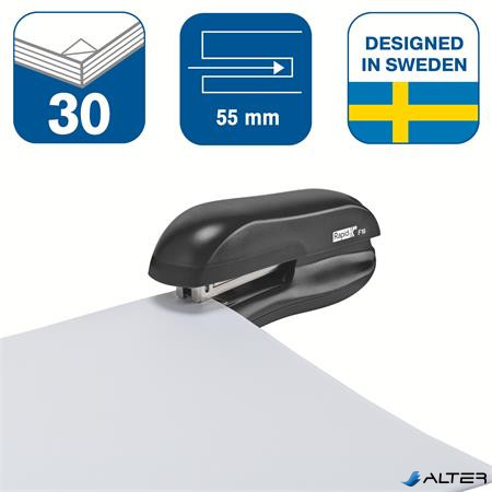 Tűzőgép, 24/6, 30 lap, RAPID 'F16 Fashion', fekete