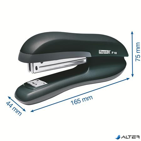 Tűzőgép, 24/6, 30 lap, RAPID "F18 Fashion", fekete