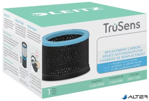 Filter, szénszűrő cserebetét, LEITZ 'Trusens Z-1000', allergia és influenza dobszűrőhöz