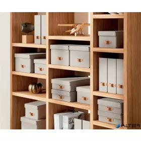   Iratpapucs, karton, 100 mm, LEITZ "Puro", homokbézs